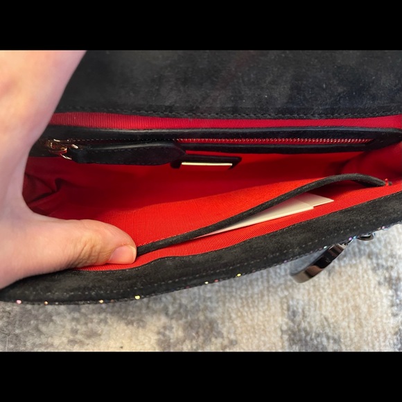 Christian louboutin glitter clutch with strap - Picture 2 of 4